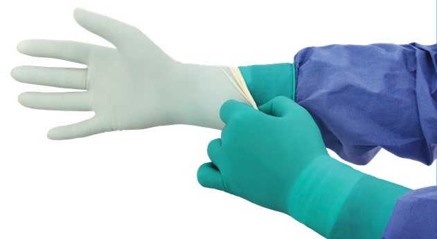 Signature Latex Green sebészeti kesztyű ALOE VERA-val MSG5555